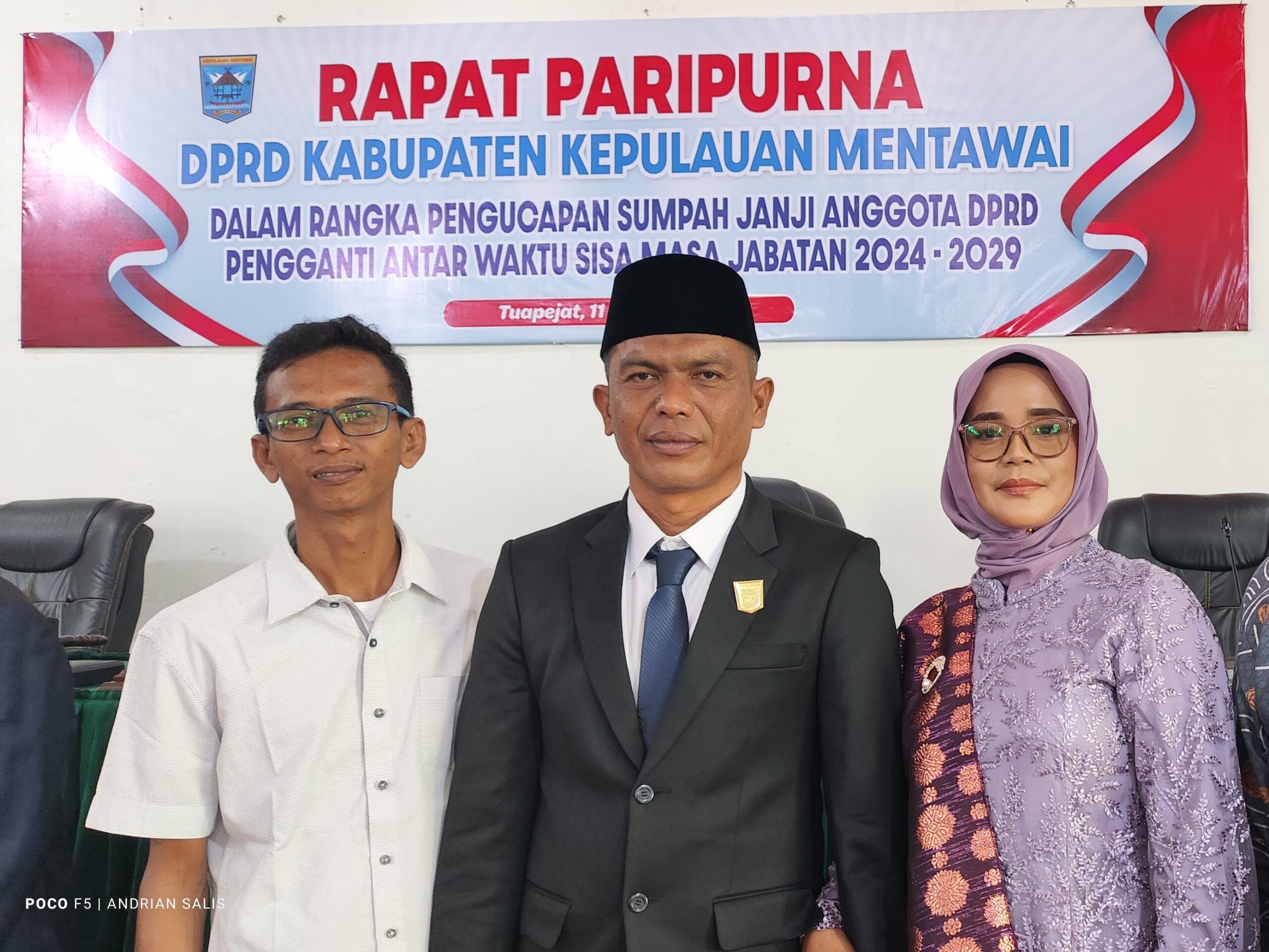 Adi Hamdani, S.A.P bersama Andrian Salis, pendiri Pulau Asli Tour